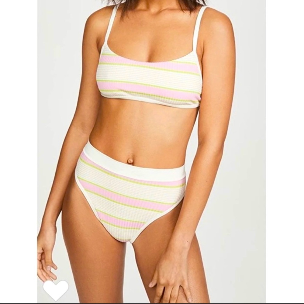 L Space bikini top with Frenchi bottoms